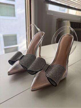 Transparent heels